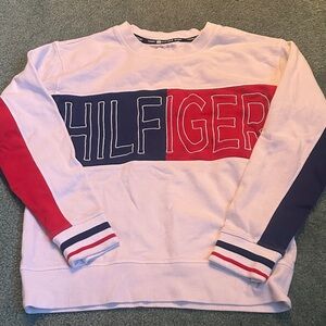 Tommy Hilfiger Kids Crewneck Sweater - White, Red, Blue